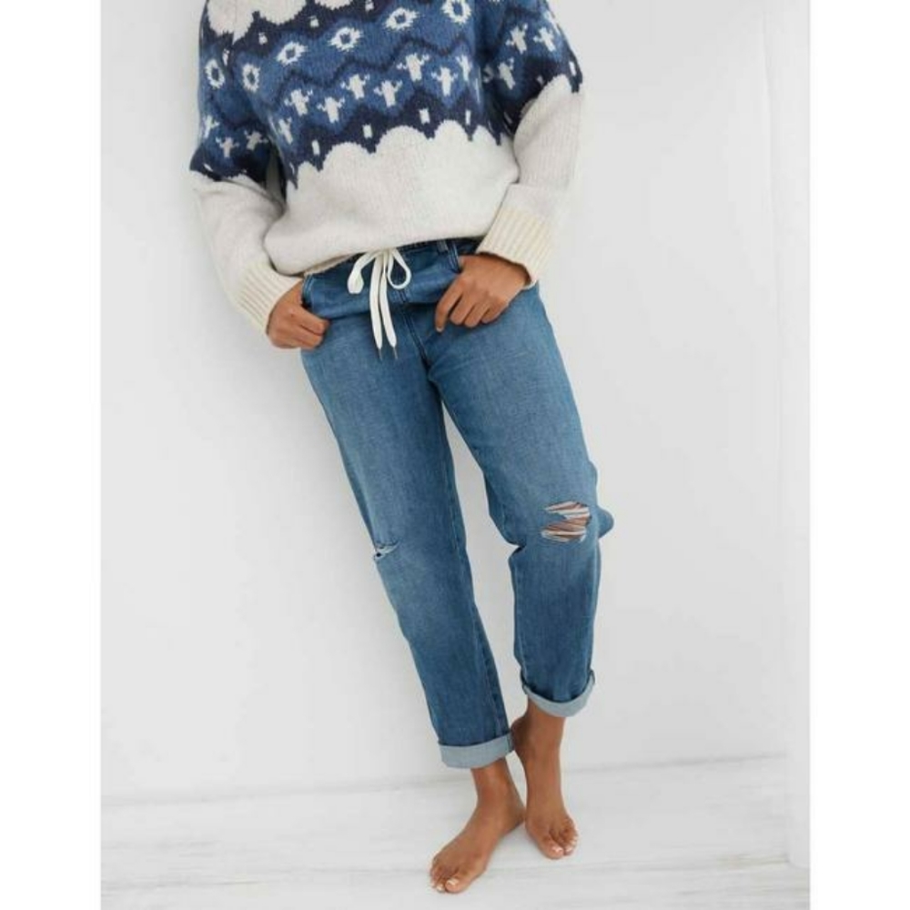 Aerie Easy Denim Pant